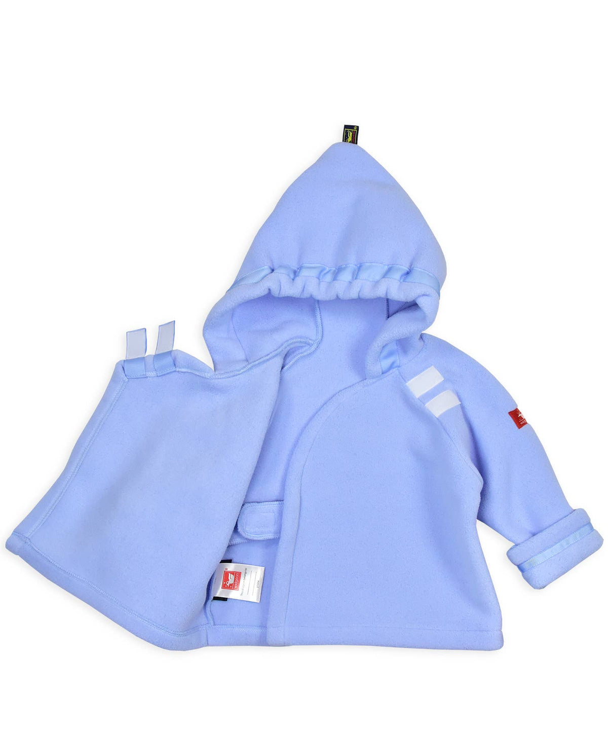 Widgeon Warmplus Fleece Favorite Jacket, Wrap Close Light Blue