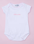 Little Sister Embroidered Short Sleeve Bodysuit