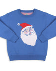 Sweater - Jolly Blue Santa