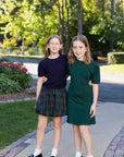 Plaid Bubble Skirt