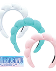 Spa Terry Cloth Headband for Face Washing