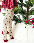 Tree Farm Knit Tights