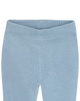 Pocket Sweater Knit Baby Legging Pants (Organic Cotton) Mineral Blue