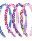 Thin Sprinkle Headband - Non Slip Hair Accessories for Kids