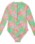 Coastal Shells Sustainable LS Surf Suit