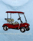 Red Golfcart Graphic Tee
