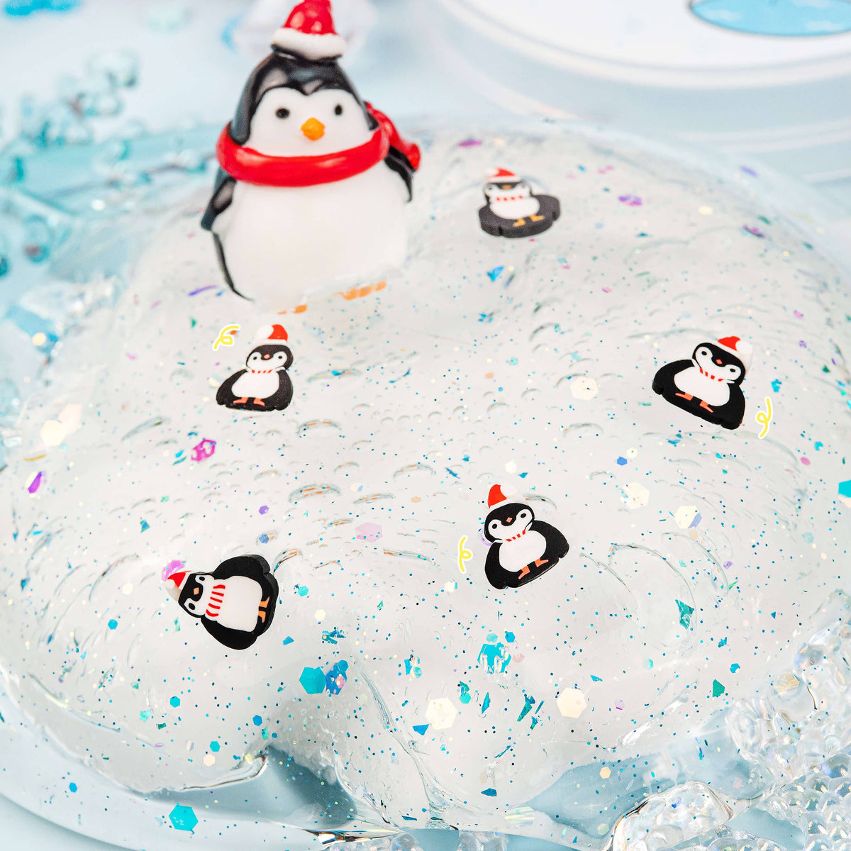 Penguins On Ice Jelly Signature Dome™ Slime