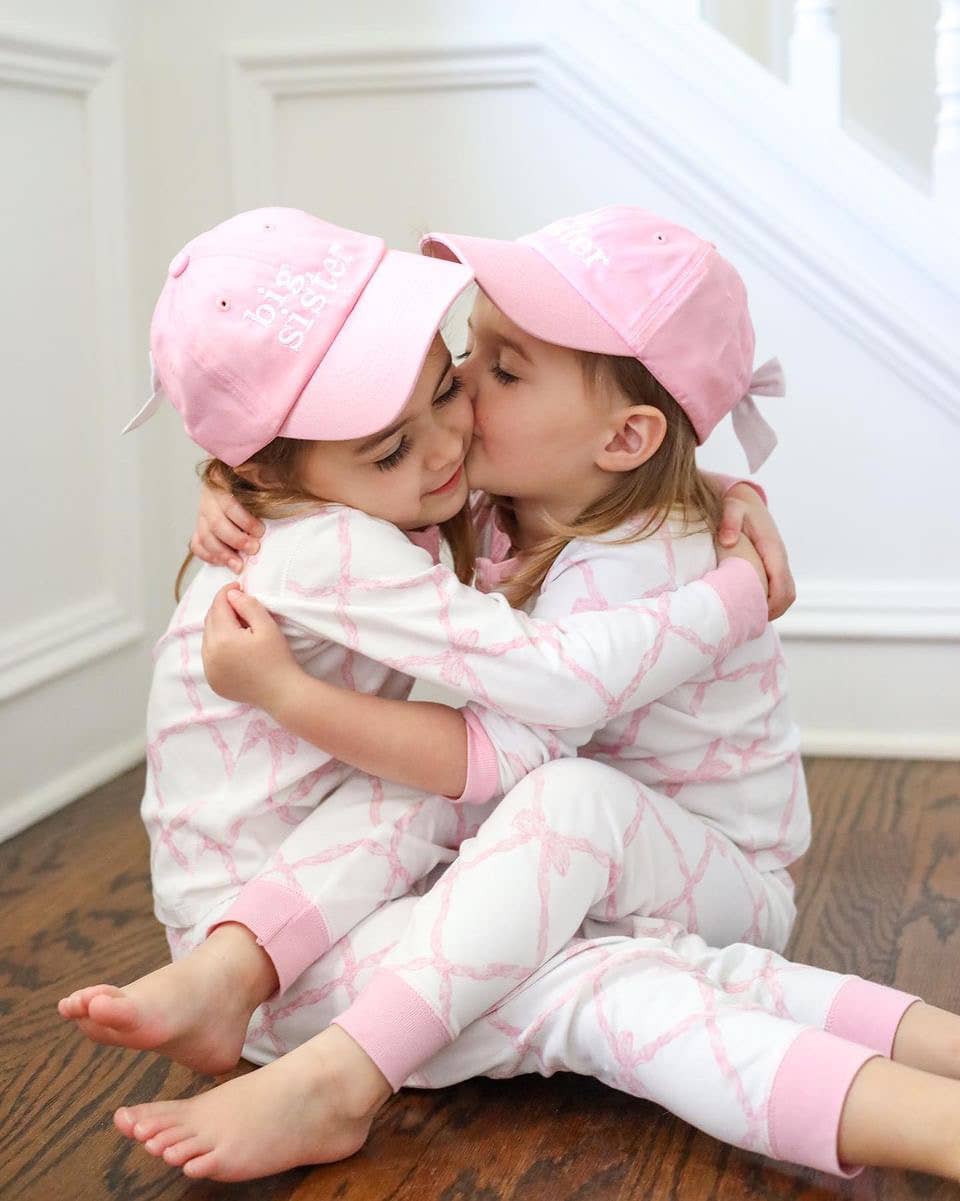 Big Sister Bow Baseball Hat (Youth)
