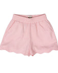 Laura Pink Twill Kid's Shorts