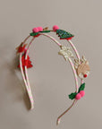 Festive Christmas Double Headband