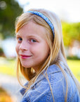 Thin Sequin Headband - Non Slip Hair Accessories for Kids