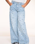 Relaxed Wide Leg Jeans (Copy)