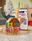 MicroMAGS Gingerbread House 24 Piece Travel Set