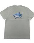 Boys Great White Performance Tee SS- Grey