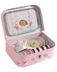 Suitcase - Tea Party Metal Set The Rosalies
