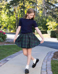Plaid Bubble Skirt