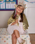 Rainbow Glitter Star Wand