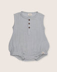 Sky Gauze Bubble Romper