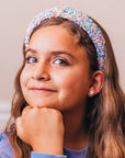 Kids Padded Headband - Chunky Sequin Hair Band