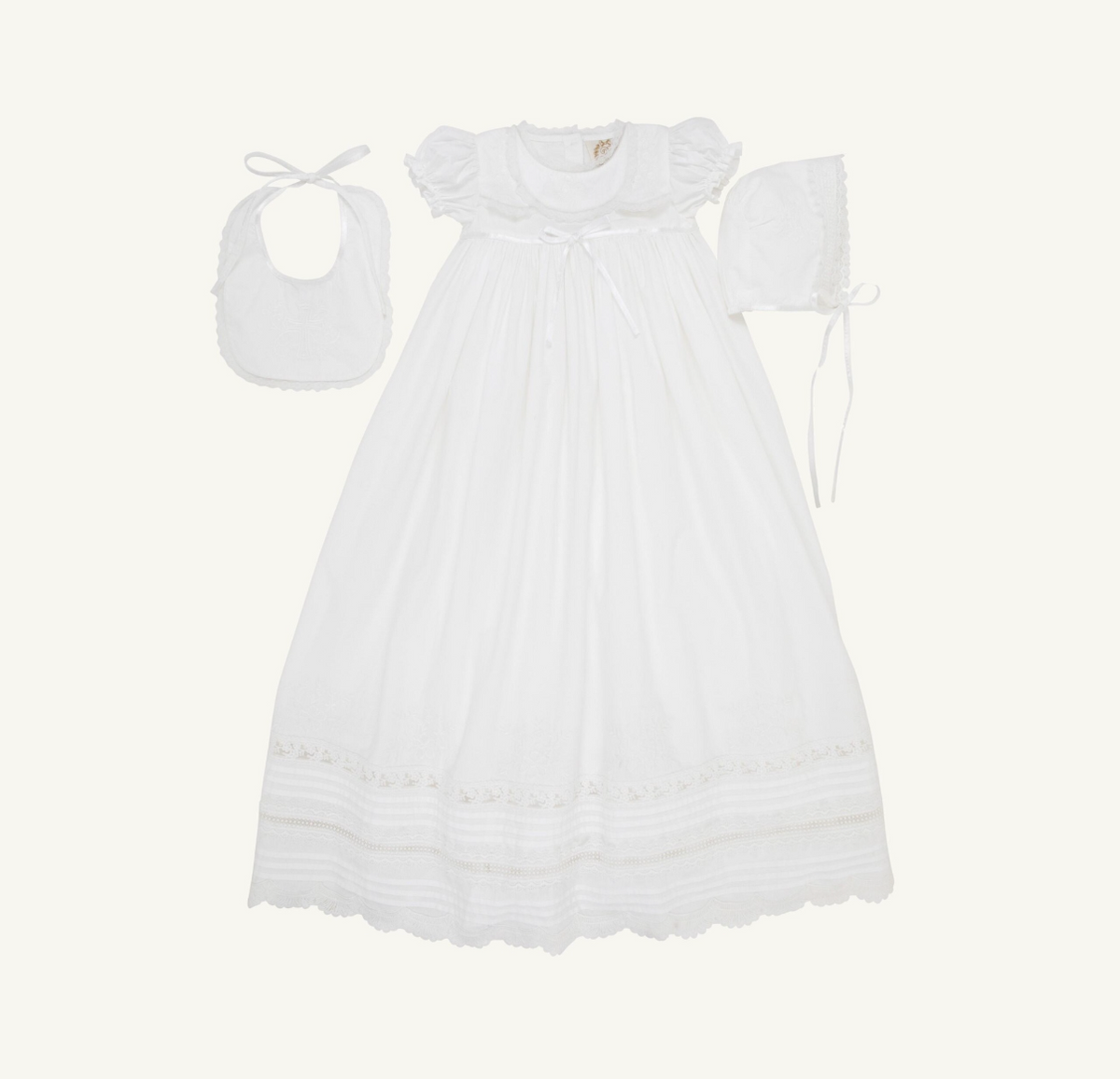 Grandccasion Blessed Christening Gown Set - Girls