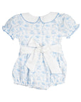 Bunny Toile Girl Bubble
