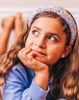 Kids Padded Headband - Chunky Sequin Hair Band