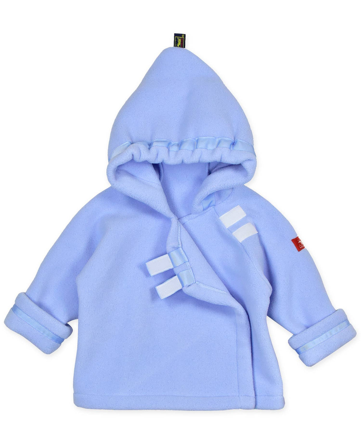 Widgeon Warmplus Fleece Favorite Jacket, Wrap Close Light Blue
