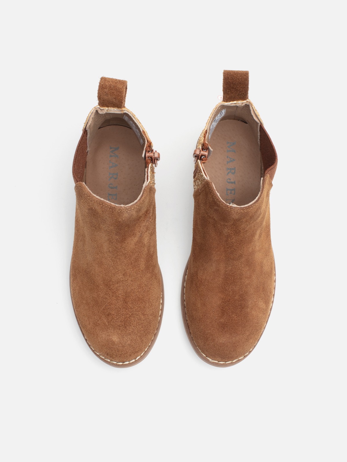 Olivia Camel Chelsea Boots
