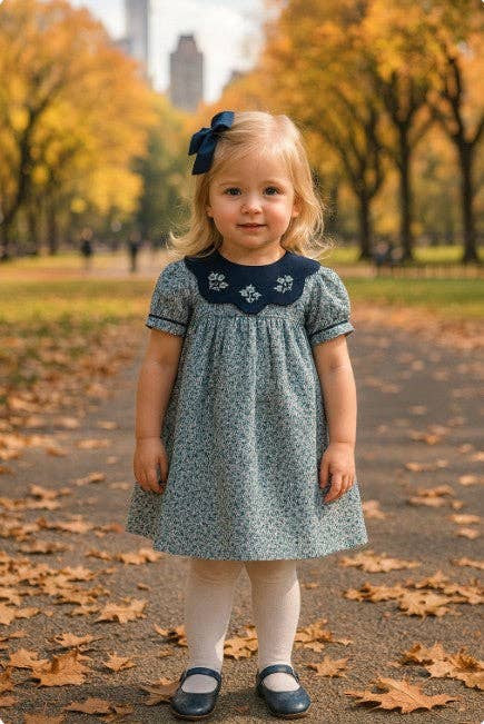 London Viella Floral Print Girl's dress