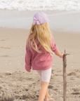 Rainbow Unicorn Bow Baseball Hat (Baby/Toddler, Youth)