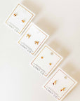Screwback Stud Earrings - Heidi Pearl Bow