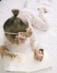 Ribbed Bamboo Two Piece Pj Set in Chickens