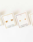 Screwback Stud Earrings - Heidi Pearl Bow