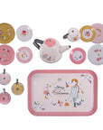Suitcase - New Tea Party Metal Set The Parisiennes