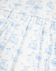 Bunny Toile Girl Bubble