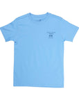 Island Tee - Youth Short Sleeve Golf Cart - Azure Blue