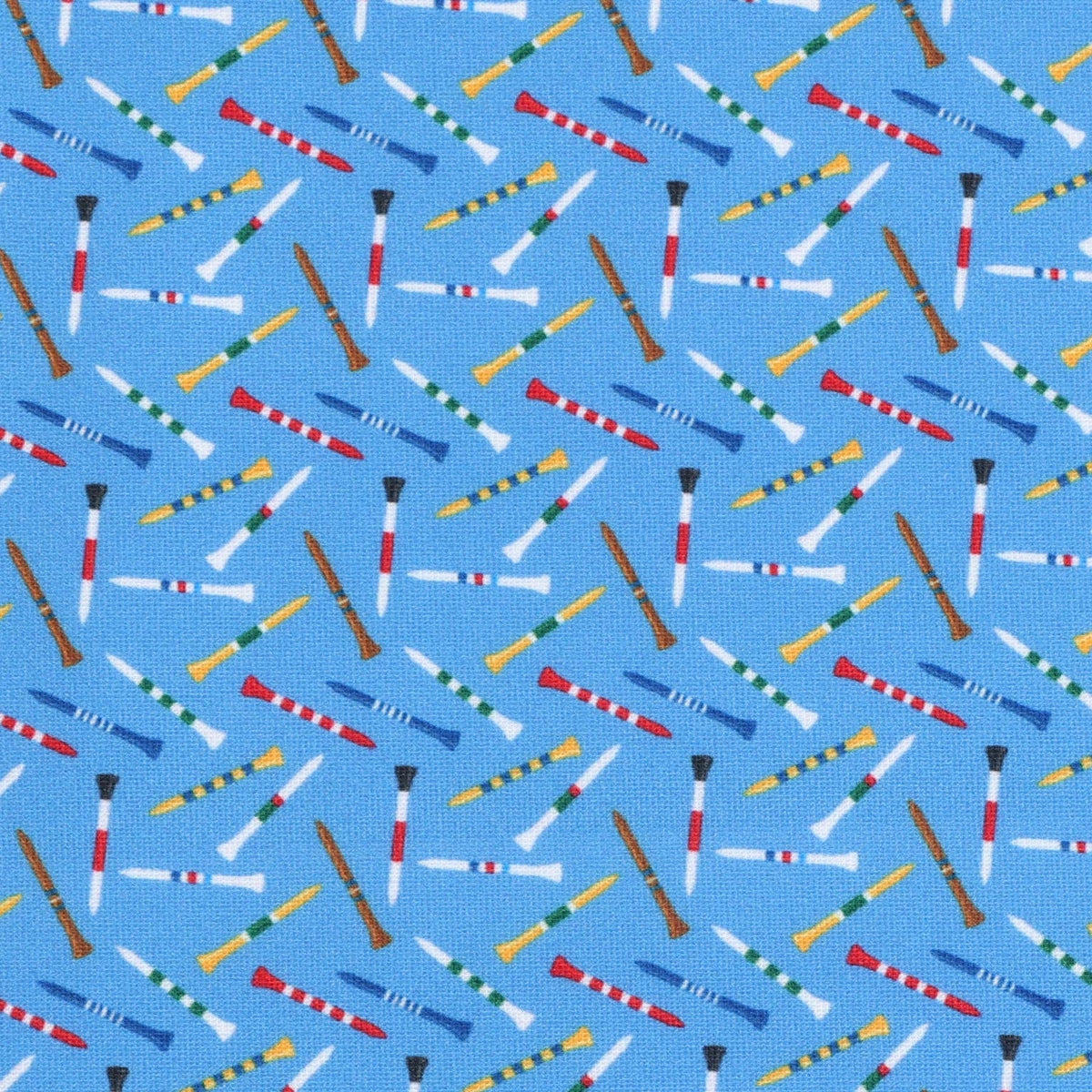 Youth Albatross Polo - Golf Tees All-Over Print on Azure