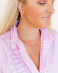 Necklace - Dabney Pink