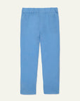 Della Blue Linen Kid Pants
