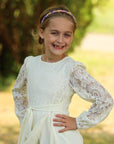 Thin Floral Headband - Non Slip Hair Accessories for Kids