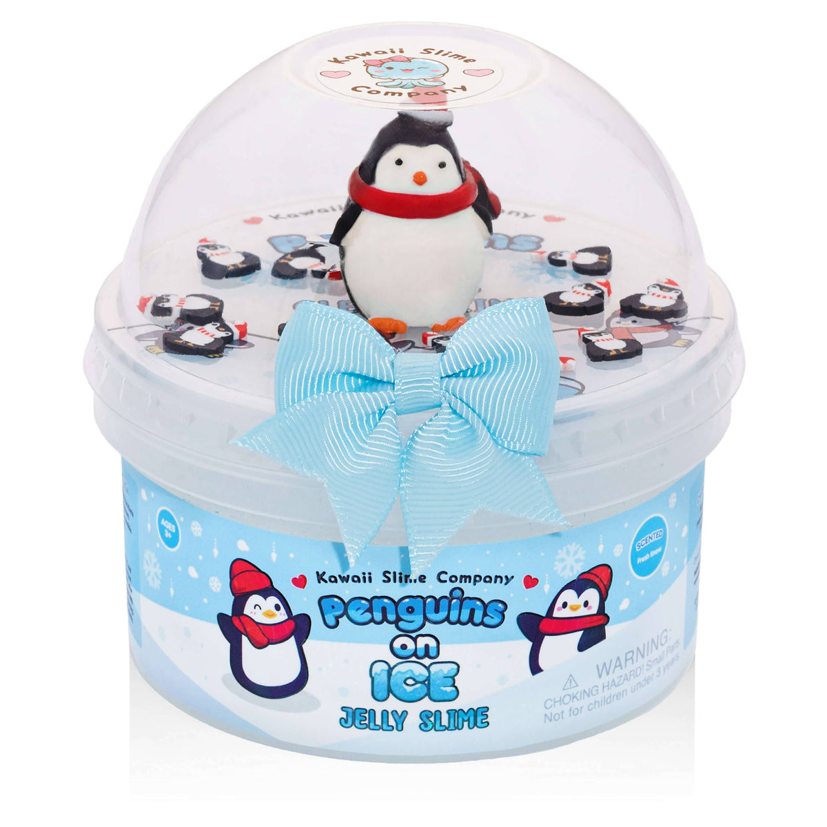 Penguins On Ice Jelly Signature Dome™ Slime