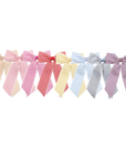 Scallop Gingham Long Tail Bow