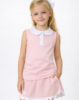 Pink/White Girly Girl Tank