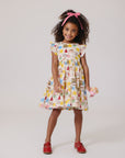 Girls Jennifer Dress Birthday Star