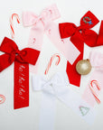 Candy Cane Bow