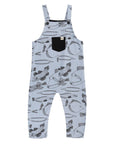 Favourtie Fish Print Dungaree