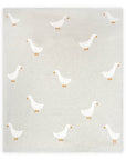 Duck Waddle - Organic Jacquard Knit Baby Blankets