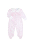 Bears Trellace Smocked Footie