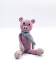 Plush Pig Kids Toy Rattle