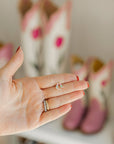 Screwback Stud Earrings - Tulip Cowgirl Boot